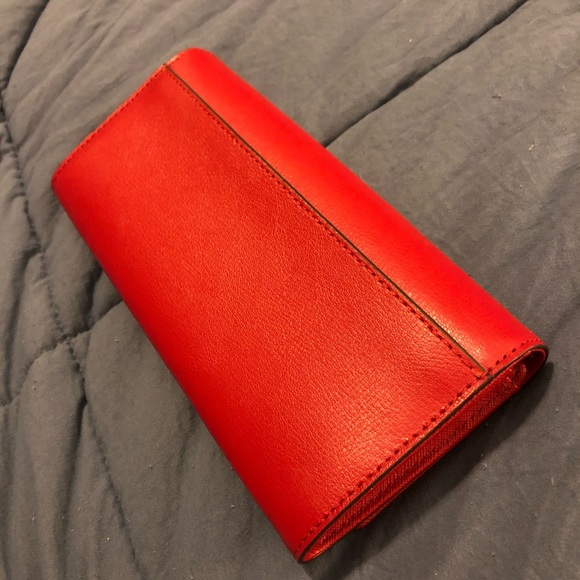 Red Michael Kors Wallet - Picture 2 of 3